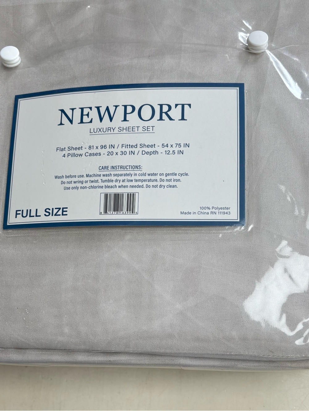 Newport Luxury Sheet Set